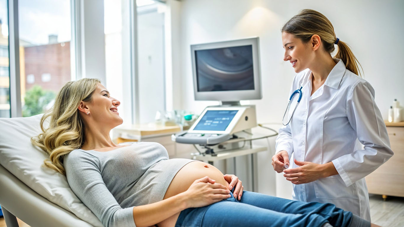 Placenta previa and bleeding in pregnancy